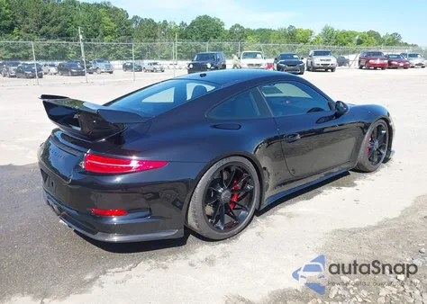 2016 Porsche 911 Gt3 z USA, uszkodzony, nr VIN WP0AC2A94GS184183